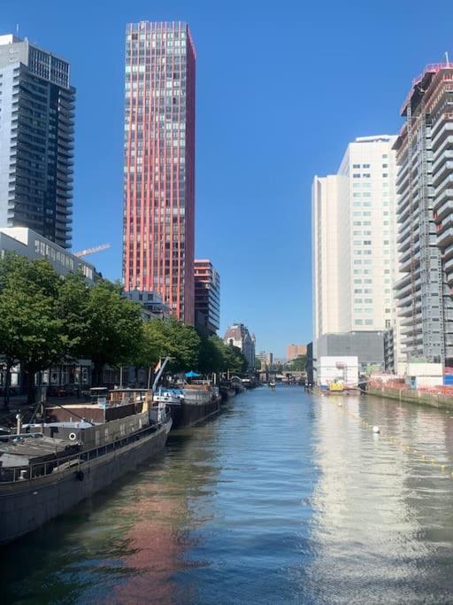 Stunning View Apt Free Parking Leilighet Rotterdam Eksteriør bilde