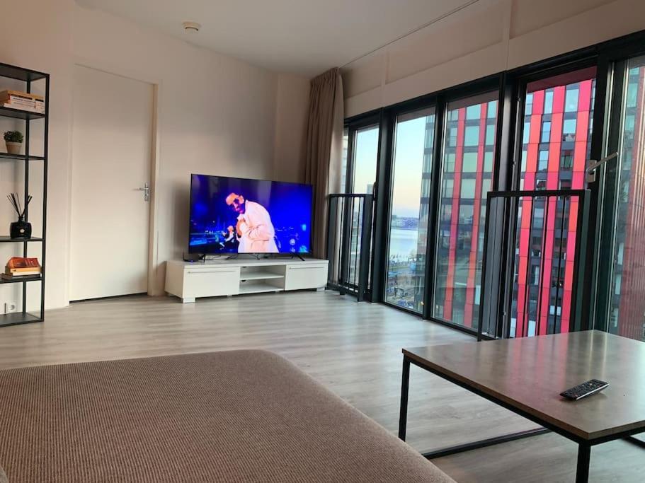 Stunning View Apt Free Parking Leilighet Rotterdam Eksteriør bilde